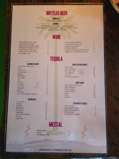 Menu The Whole Enchilada - 29