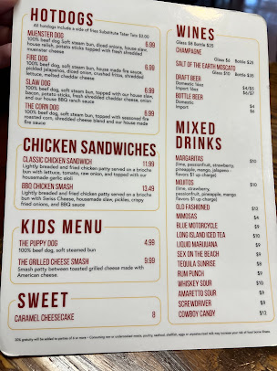 Menu Three65 Bar & Grill - 22