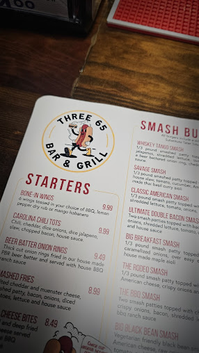 Menu Three65 Bar & Grill - 29