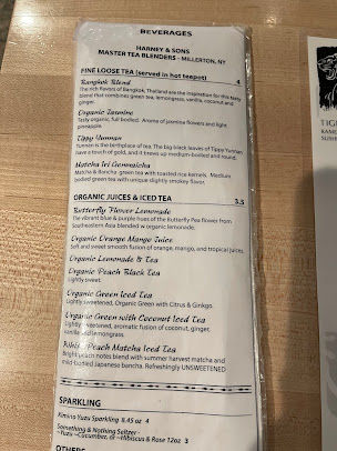 Menu Tiger Belly Noodle Bar - 22
