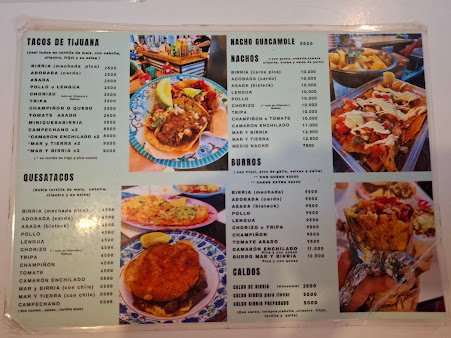 Menu Tijuana Tacos Vi - 20