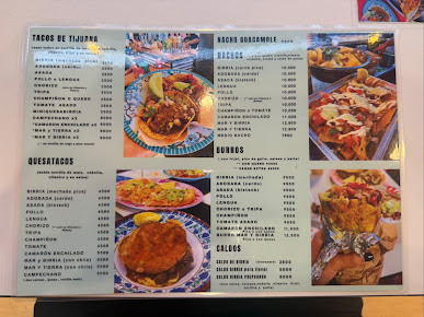 Menu Tijuana Tacos Vi - 22