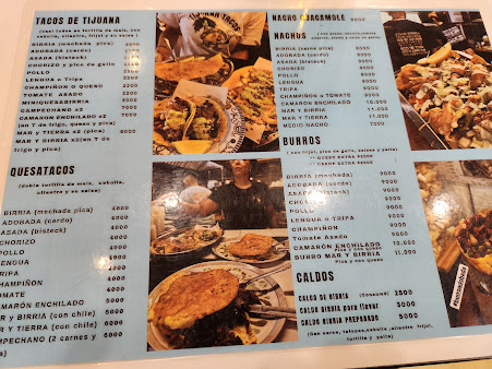 Menu Tijuana Tacos Vi - 27
