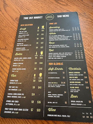 Menu Time Out Market New York - 20