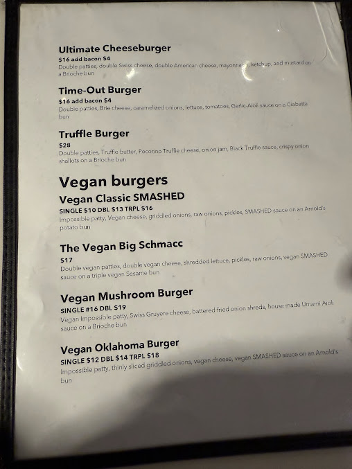 Menu Time Out Market New York - 28