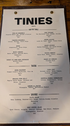 Menu Tinies Fort Worth - 22