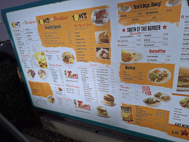 Menu Toms Famous Family Restaurant - 21