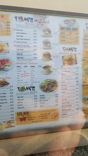 Menu Toms Famous Family Restaurant - 27