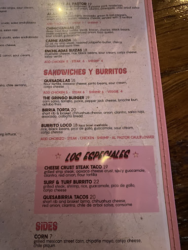 Menu Toro Loco - 26