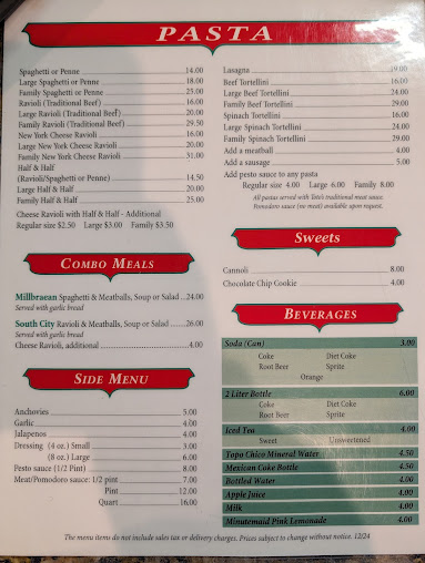 Menu Totos Pizzeria Restaurant San Bruno - 19
