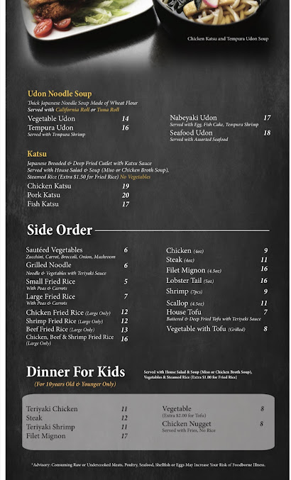 Menu Totto Sushi Grill - 24