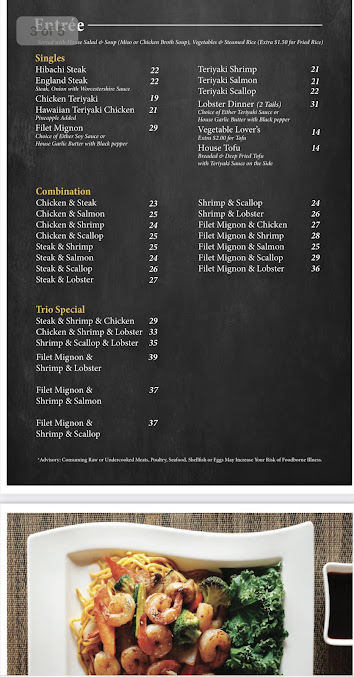 Menu Totto Sushi Grill - 26
