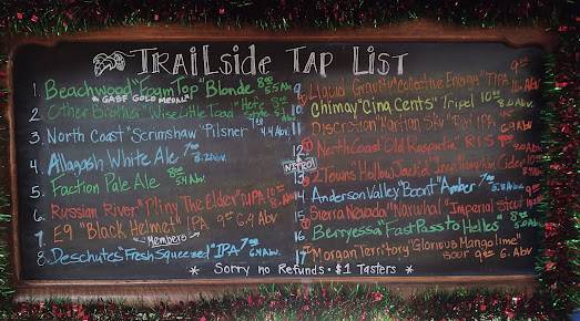Menu Trailside Cafe Beer Garden - 23