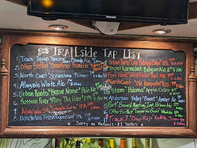 Menu Trailside Cafe Beer Garden - 25