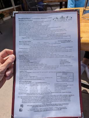 Menu Trailside Cafe Beer Garden - 26