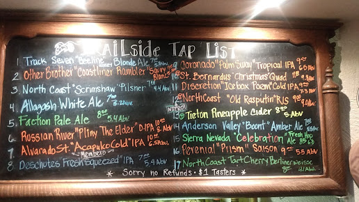 Menu Trailside Cafe Beer Garden - 27