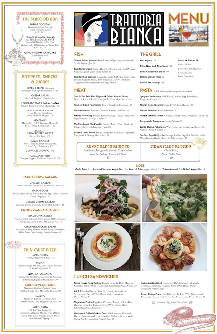 Menu Trattoria Bianca - 20