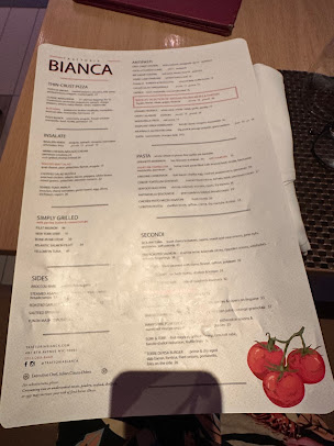 Menu Trattoria Bianca - 25