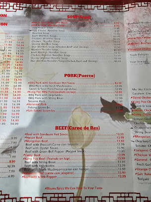 Menu Treasure Dragon Chinese Cuisine - 13