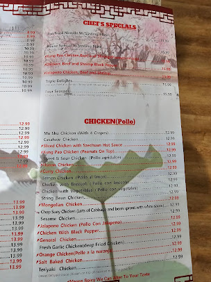 Menu Treasure Dragon Chinese Cuisine - 16
