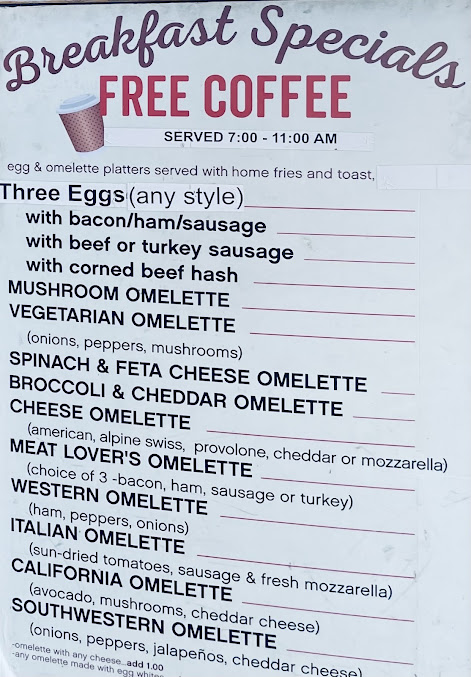 Menu Tria Bakery Cafe Diner - 24