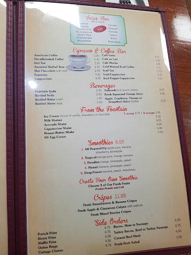 Menu Tria Bakery Cafe Diner - 27