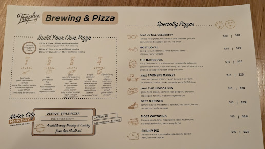 Menu Trophy Brewing & Pizza - 21