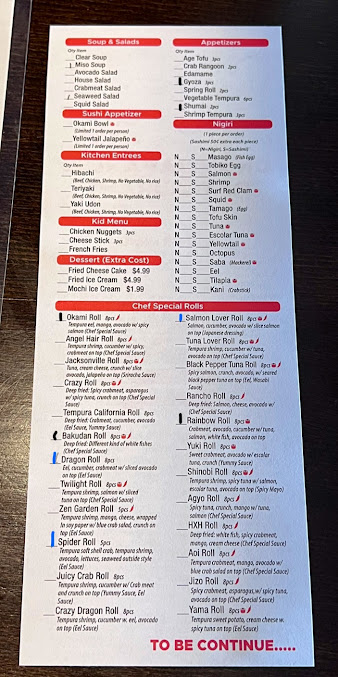 Menu Tsukiro Japanese Restaurant - 28
