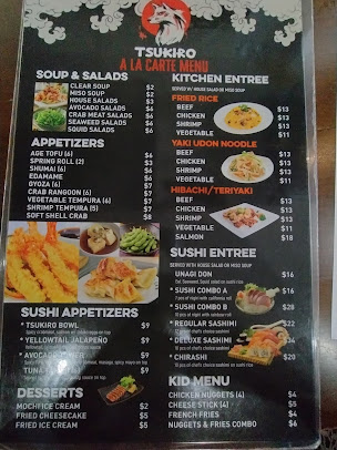 Menu Tsukiro Japanese Restaurant - 29