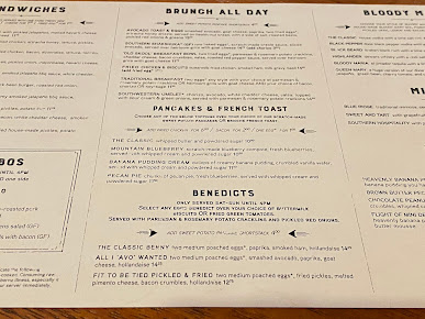 Menu Tupelo Honey Southern Kitchen & Bar - 25
