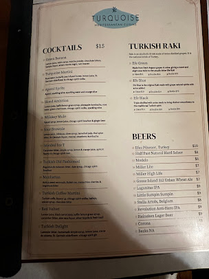 Menu Turquoise Cafe & Restaurant - 21