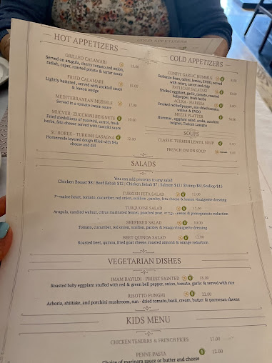 Menu Turquoise Cafe & Restaurant - 26