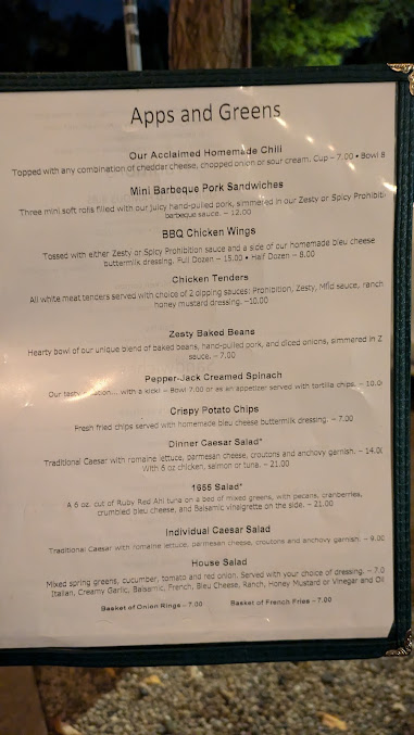 Menu Twin Anchors Restaurant & Tavern - 24