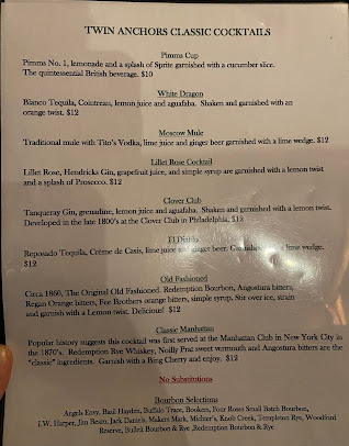 Menu Twin Anchors Restaurant & Tavern - 25