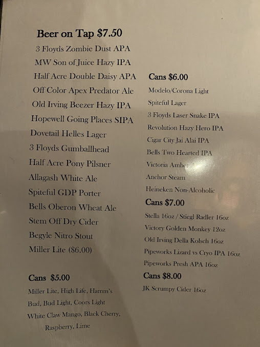 Menu Twin Anchors Restaurant & Tavern - 27