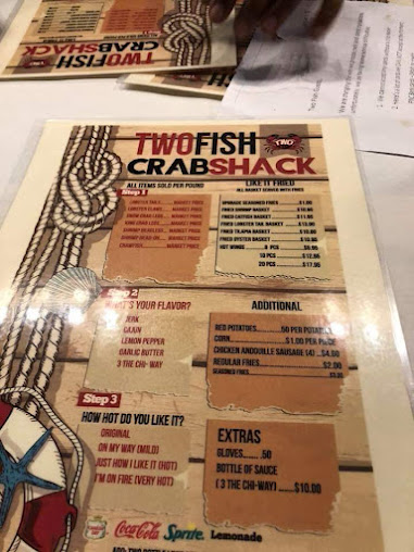 Menu Two Fish Crab Shack - 25