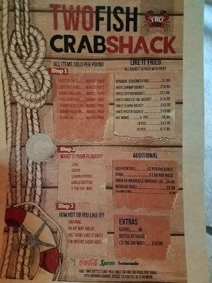 Menu Two Fish Crab Shack - 28