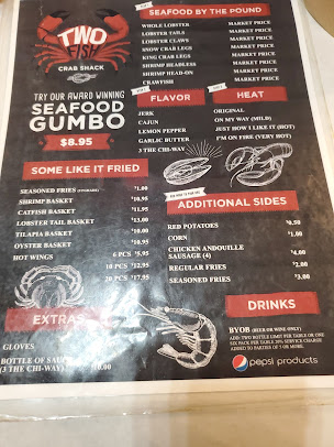Menu Two Fish Crab Shack - 29