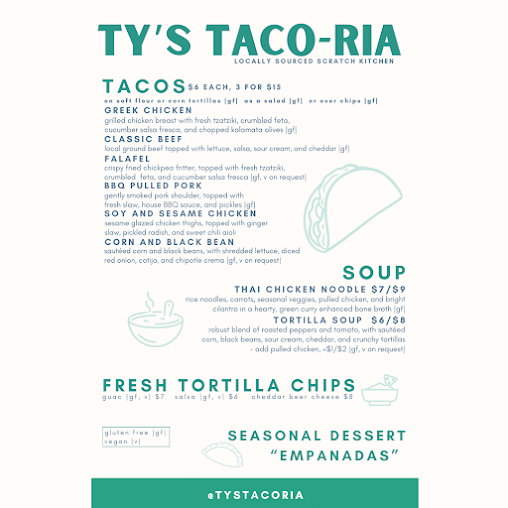 Menu Ty's Taco-Ria West End - 20