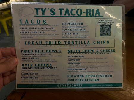 Menu Ty's Taco-Ria West End - 21