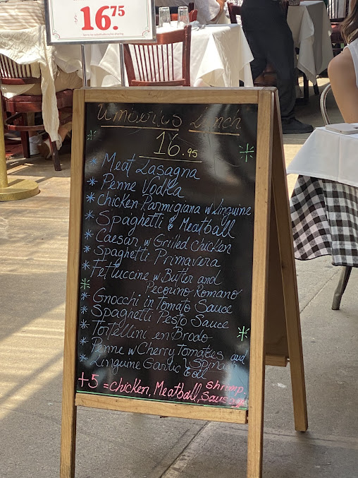 Menu Umbertos Clam House - 24