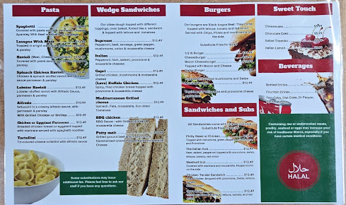 Menu Uncle Sams Restaurant - 20
