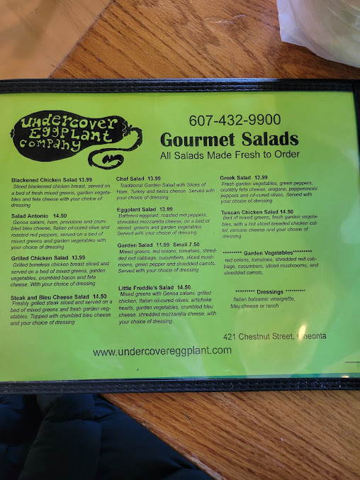 Menu Undercover Eggplant Co - 20