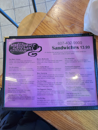 Menu Undercover Eggplant Co - 26