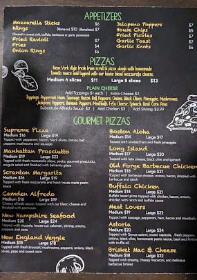 Menu Up North Pizzeria - 21