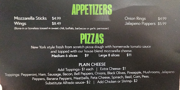 Menu Up North Pizzeria - 23