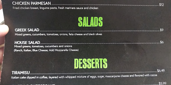 Menu Up North Pizzeria - 29