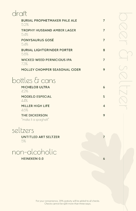 Menu Urban Oak Rooftop Bar & Lounge - 23