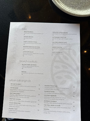 Menu Urban Oak Rooftop Bar & Lounge - 25