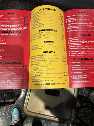 Menu Valentino's Pizza Brooklyn - 26